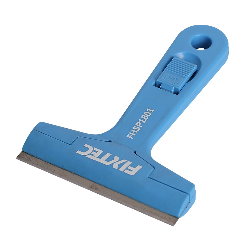 Fixtec Multifunctional Sticker Removal Scraper Knife Plastic Glue Car Glass Ice Razor Cleaning Scraper