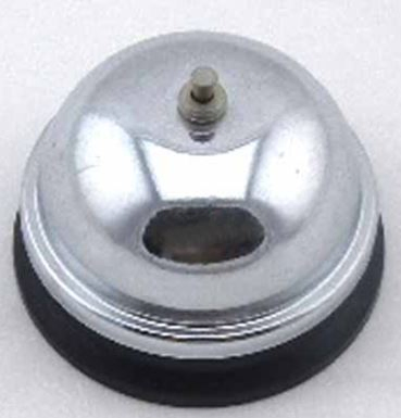 Electricl Doorbell Timbre Campana Con Placa Cromada Stainless Steel Diameter 200mm