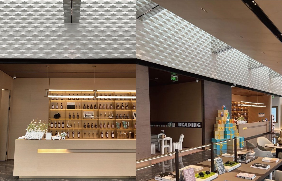 Wall Cladding Uhpc Concrete 3D Brick Eco-Friendly for Office Villa Hotel Interior Exterior Cube 220*222*43mm