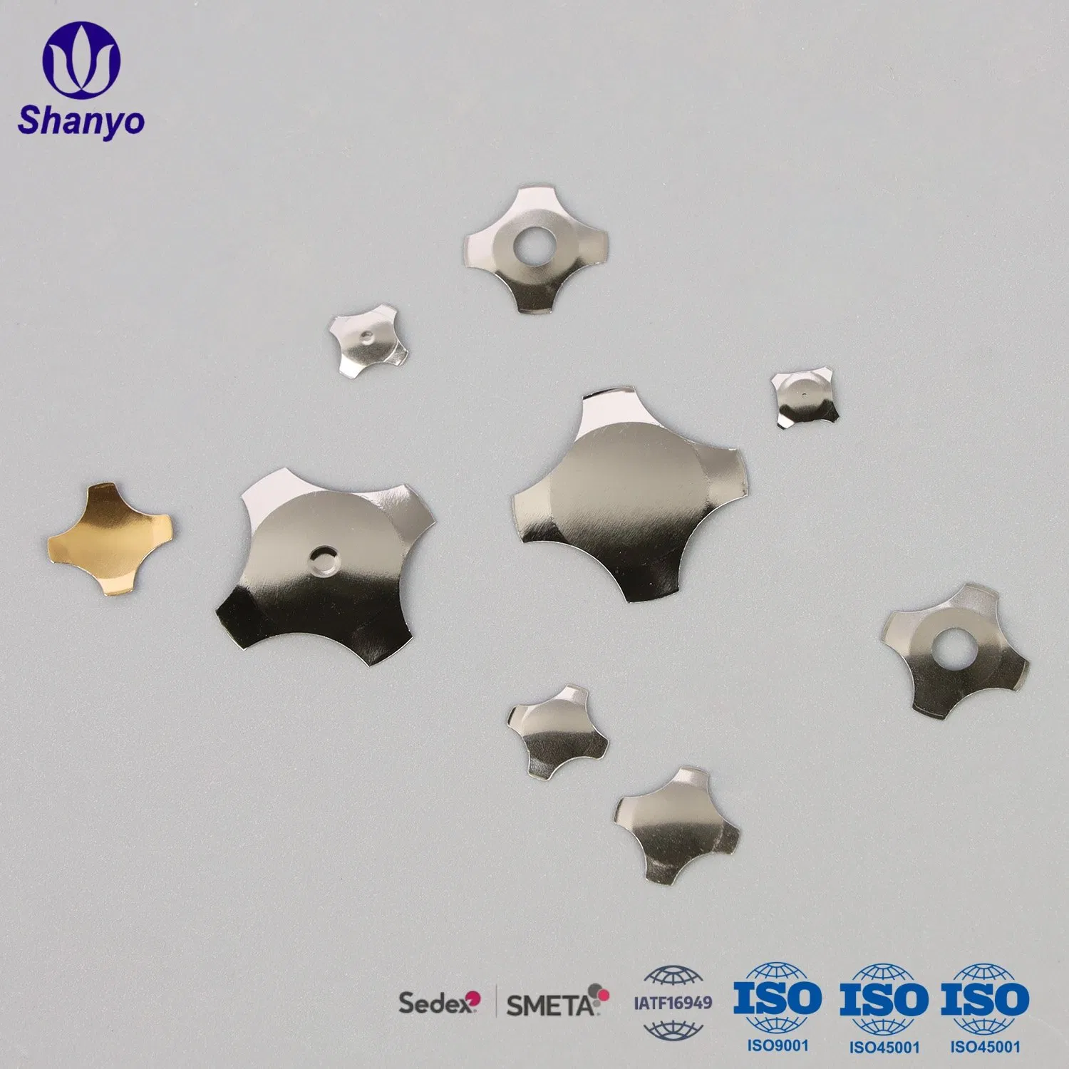 Shanyo Custom Precision Stamping Tactile Metal Snap Dome Switches for Consumer Electronics