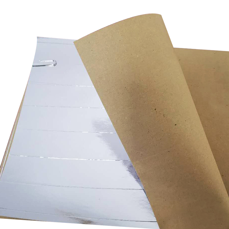 Aluminum Coated Foil with Kraft Paper Facing for Building Reinforcement Aluminum