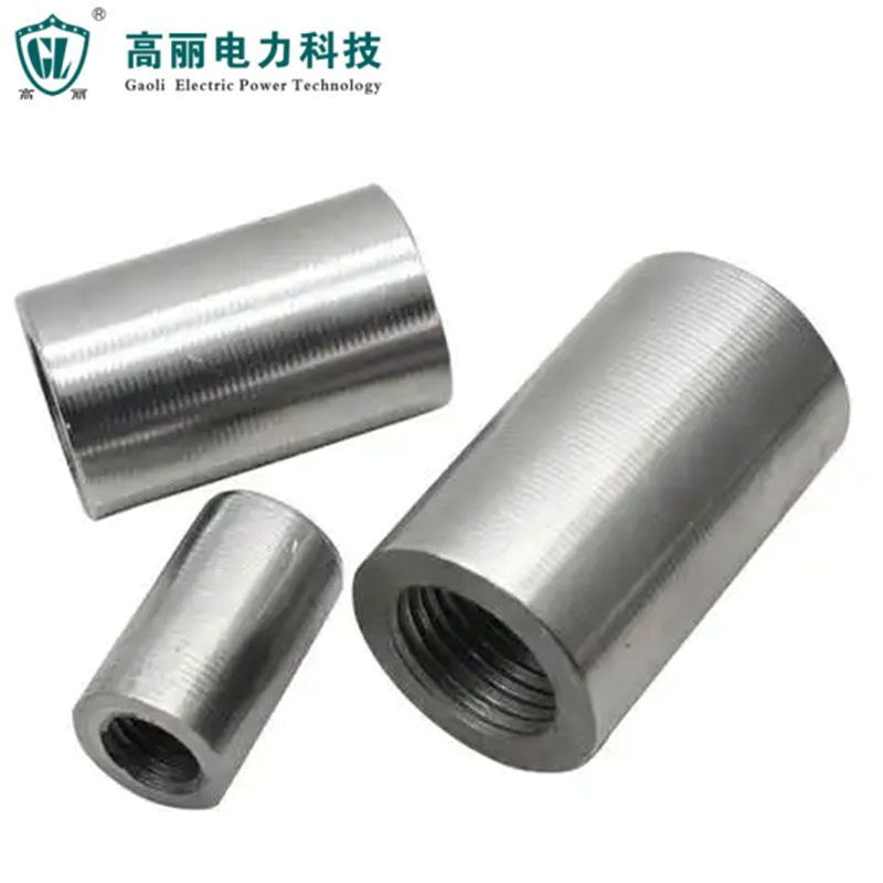 ISO Certified Manufacturer 12mm to 50mm 45# Carbon Steel Heavy Duty Building Material Splicing Rebar Splicing Coupler