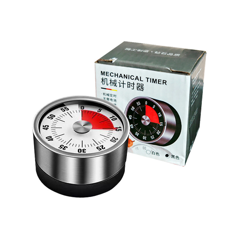 Magnet Adsorption Kitchen Timer Mechanical Alarm Clock Kitchen Gadget Accessories