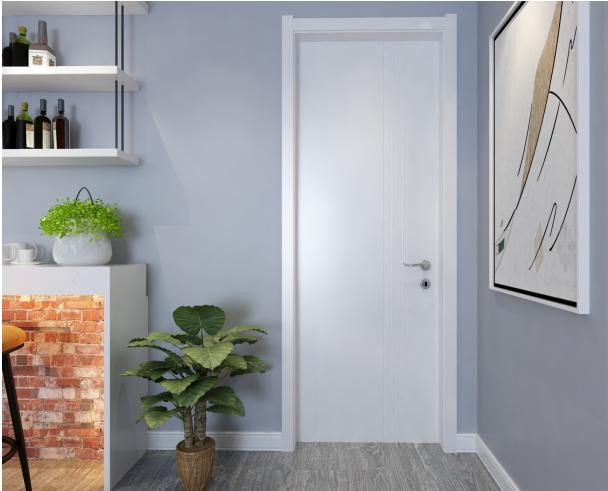 Waterproof WPC Interior Door Film Wrapping Painting Finish 2030mm Easy to Install