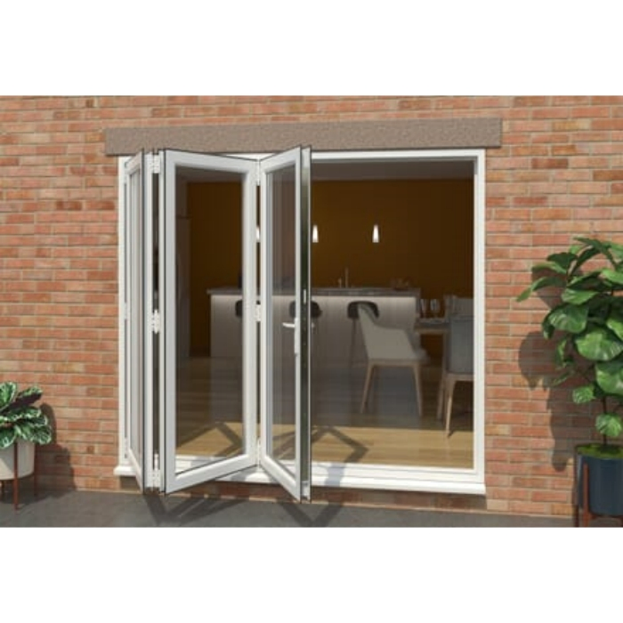 Cbmmart Modern Interior Room Solid Wooden Folding Doors Custom Teak Wood Glass Bifold Door Designs