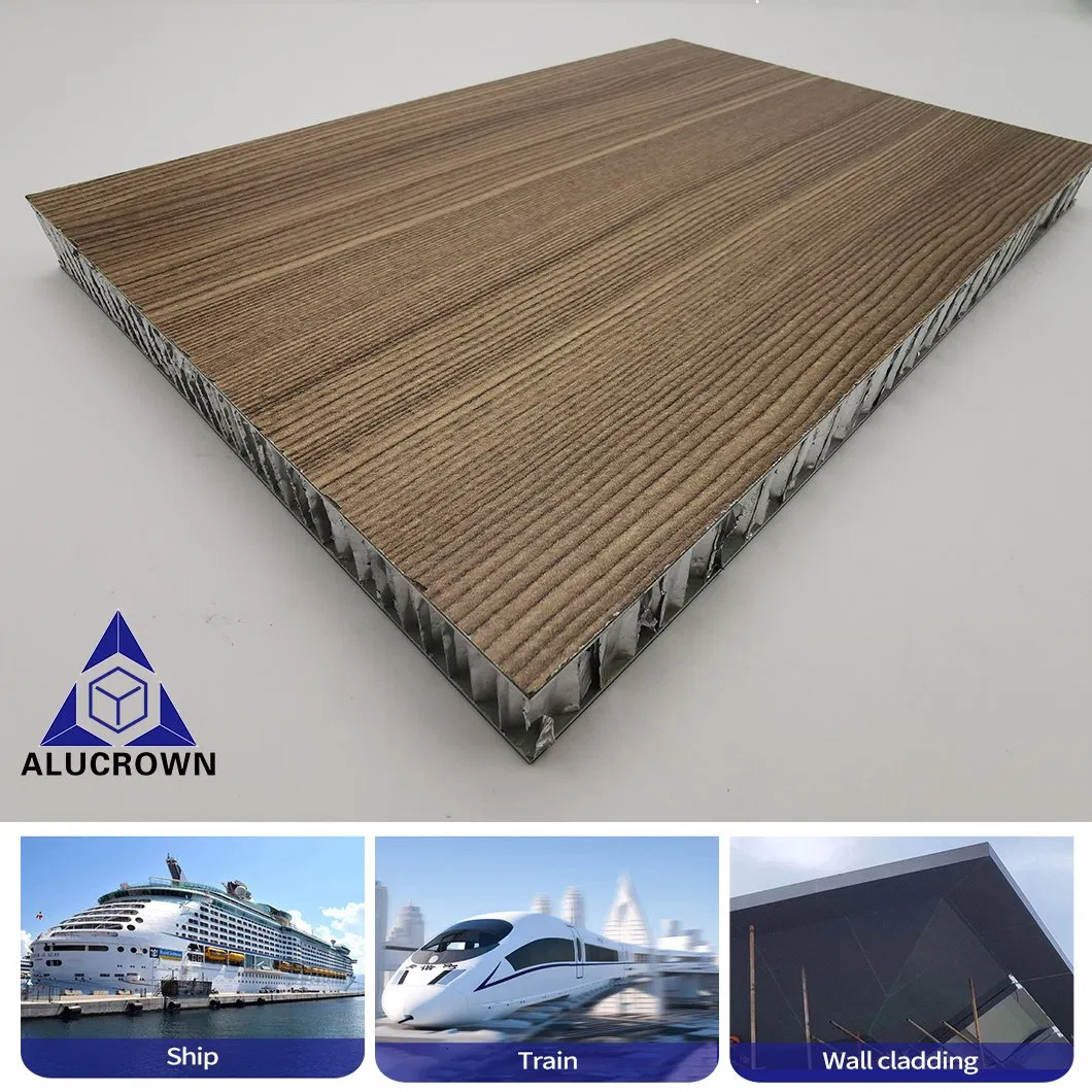 Exterior Roof Floor Wall Furniture Acoustic Marine Wood Aluminum Aluminium Composite Sandwich Honeycomb Panel for Cleanroom Truck Body