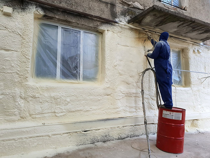 Closed Cell Spray Polyurethane Foam Expanding Building Foam Spray Insulation
