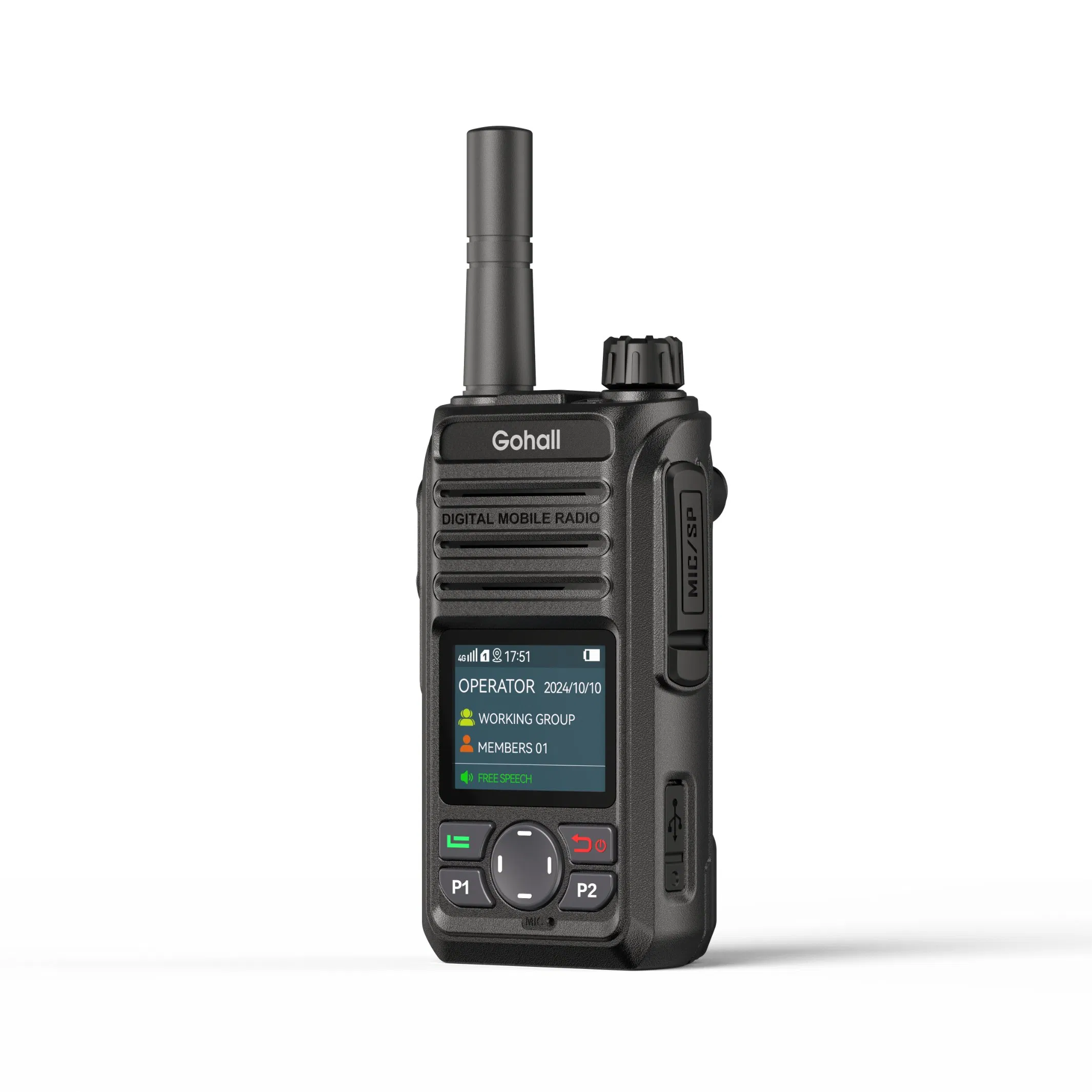 Рация P-367c 4G LTE с GPS и защитой IP54