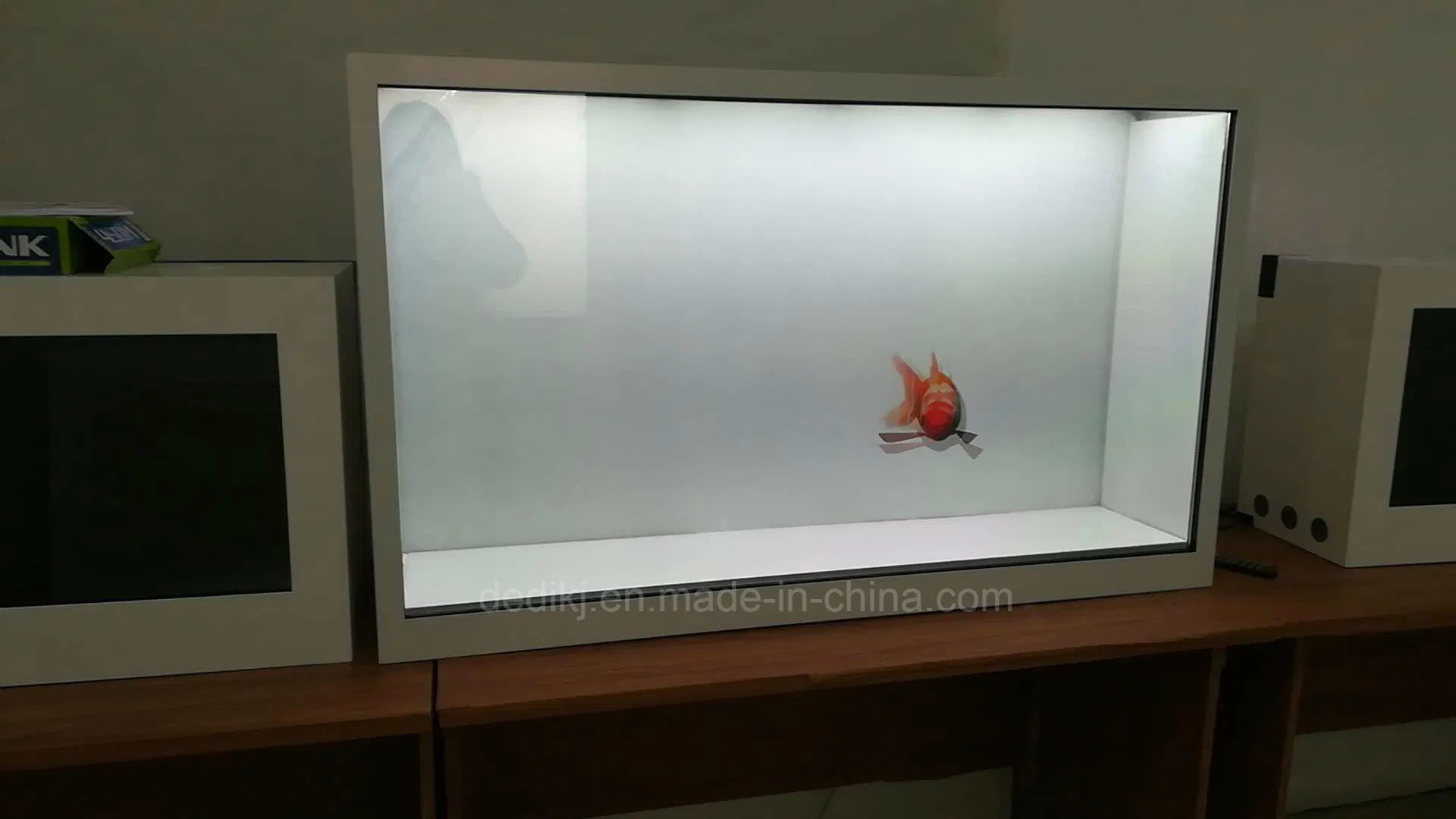 Dedi 43'' Touchscreen Transparent LCD Display Showcase