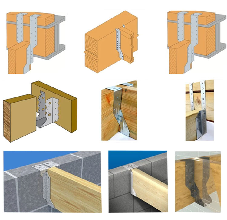 Hot DIP Galvanized Concrete Bolt Down Post Saddle Bracket
