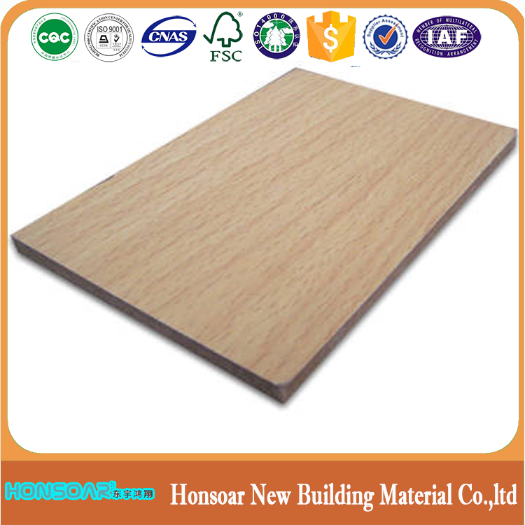 1220X2440mm 5mm to 20mm Competitive Price Melamine MDF for Furniture and Decoration