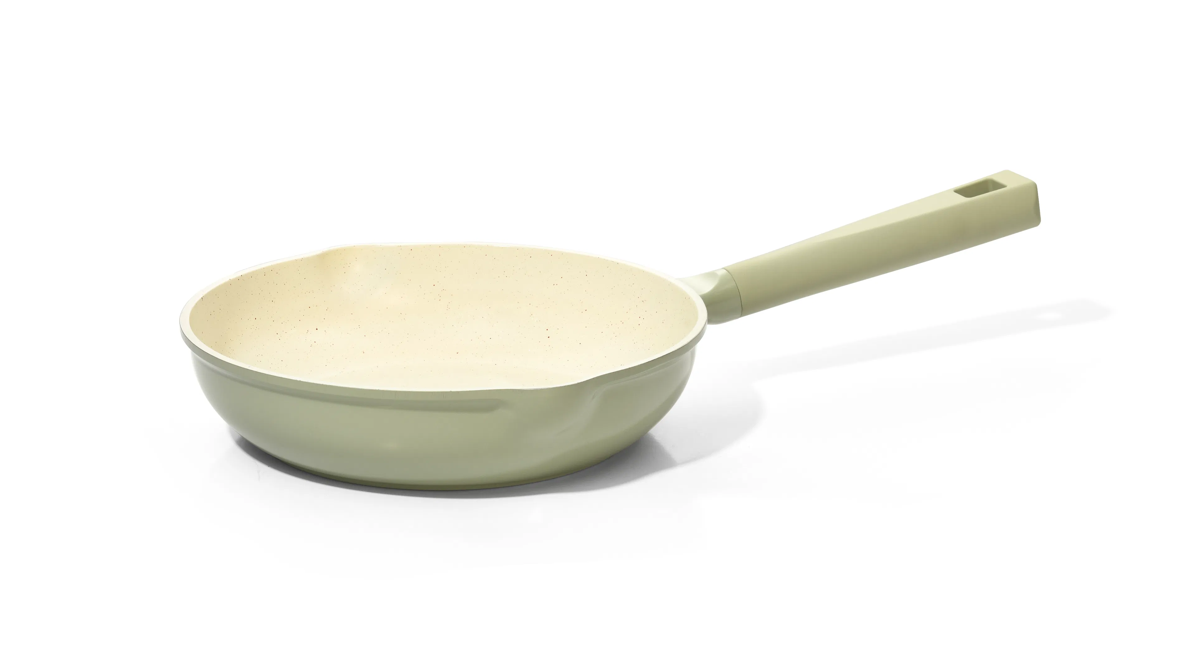 One-Piece Molding Die Cast Aluminum Frypan Ceramic Coating