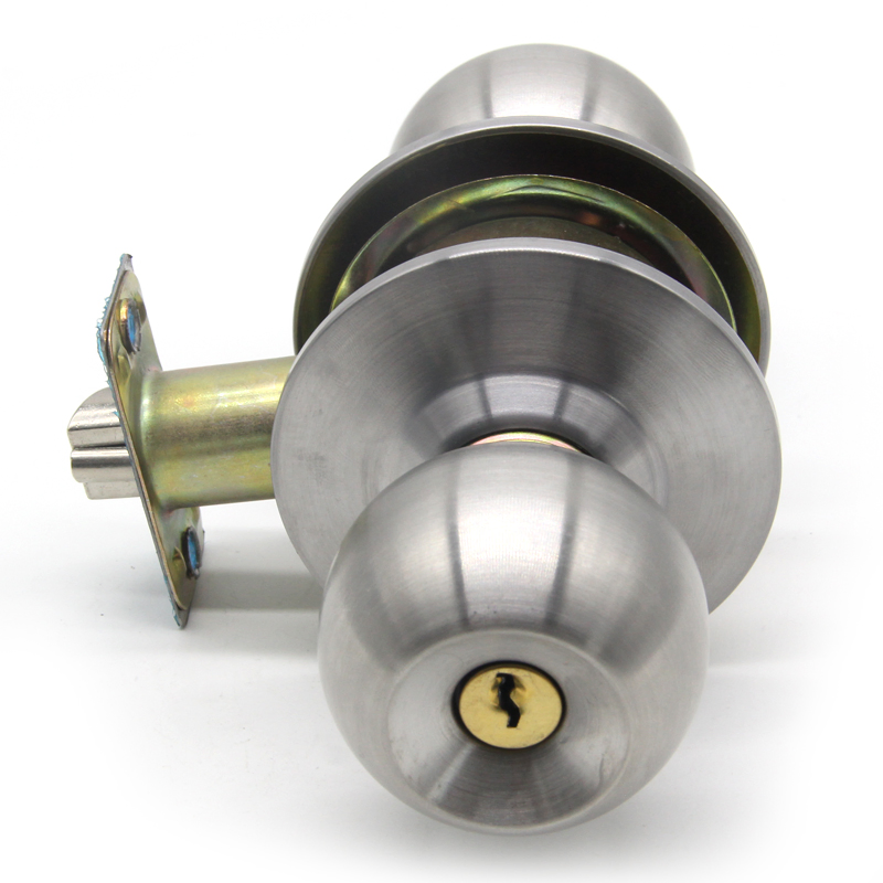 Free Sample Stainless Steel Entry Privacy Passage 587 Hotel Round Knob Door Lock