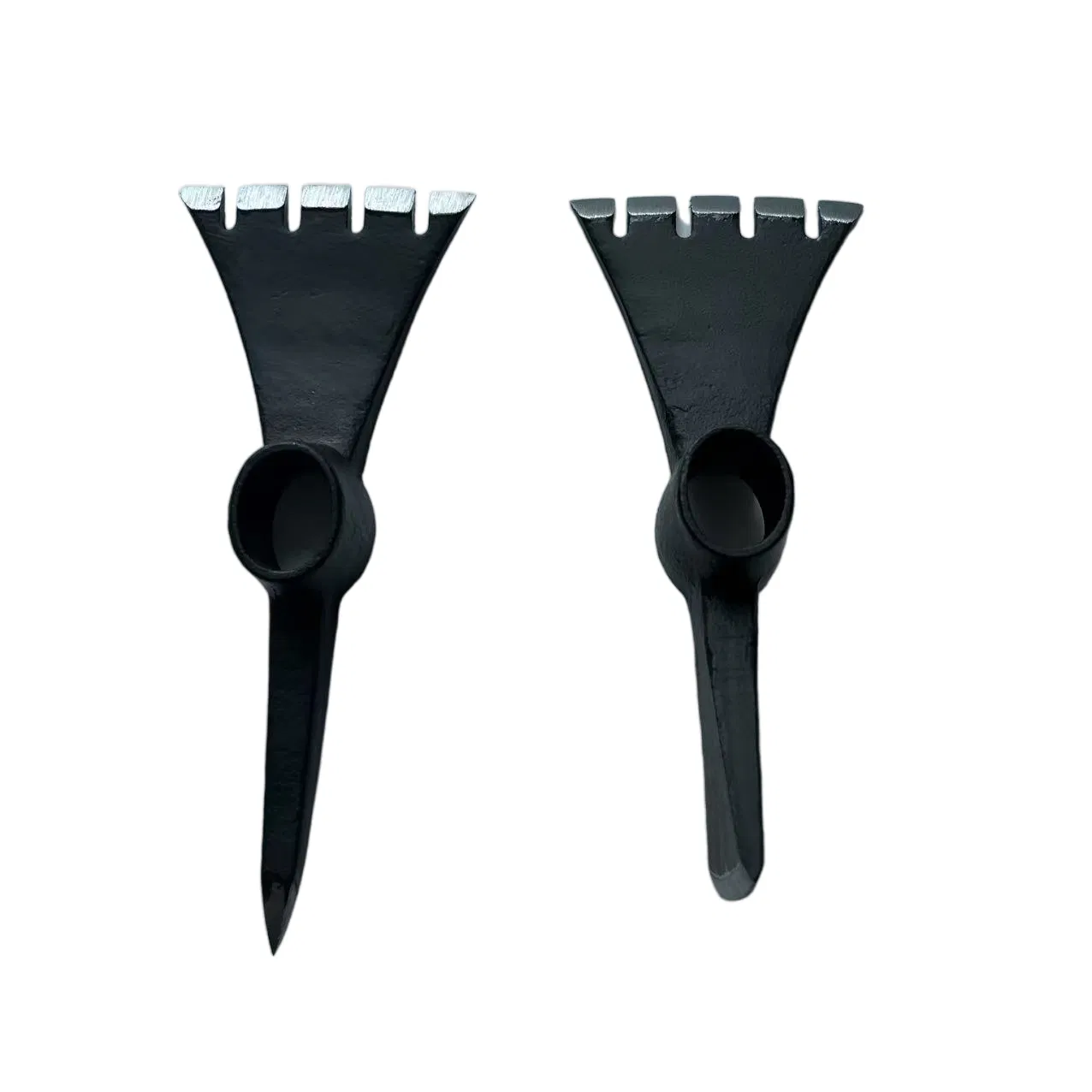 P409 Customized Carbon Steel Forged Pickaxe Garden Tools Hoe Fork