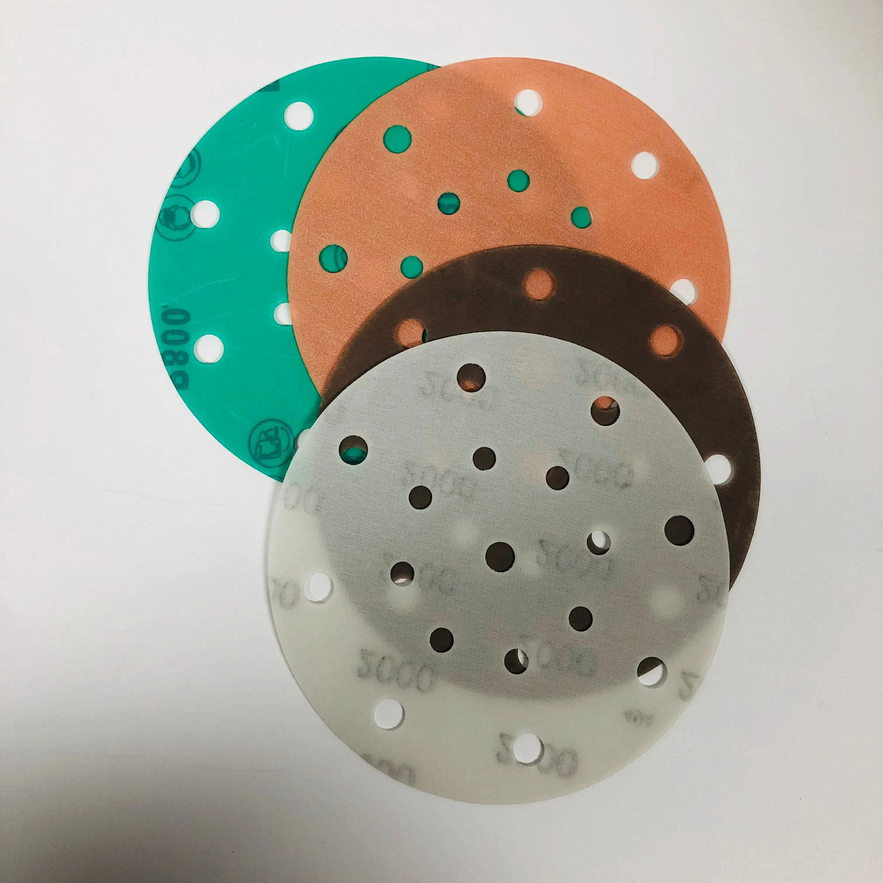 Набор круглых шлифовальных листов 150мм P60-P1200