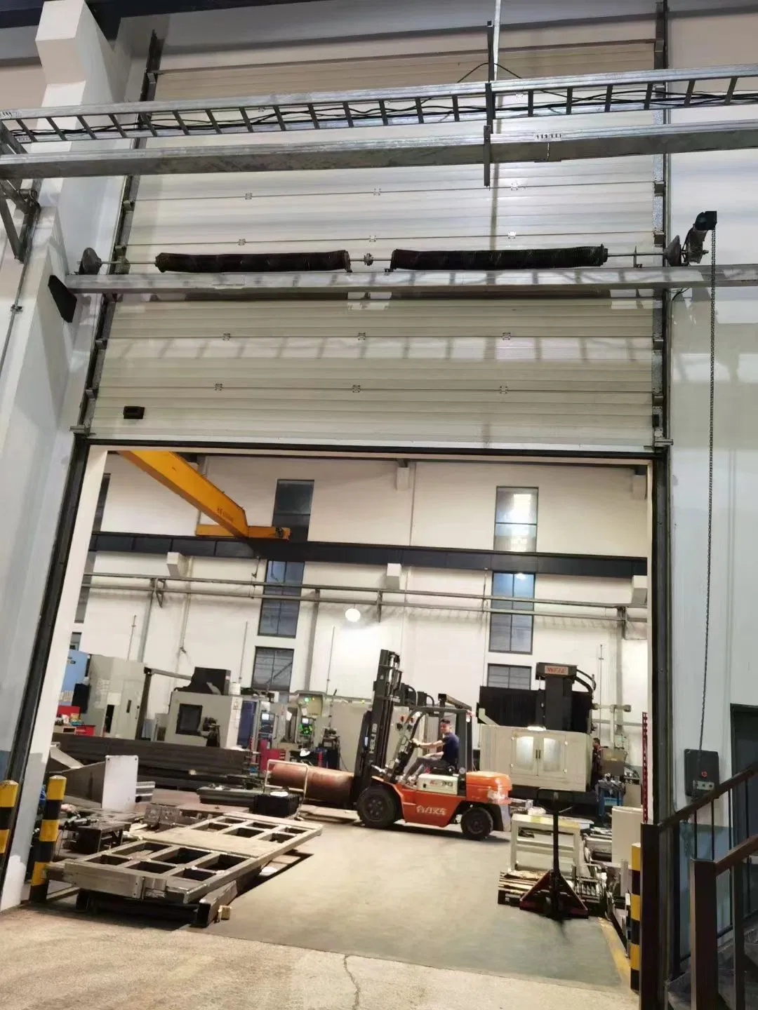 Industrial Commercial Horizontal Sectional Overhead Garage Door Office Sliding Export