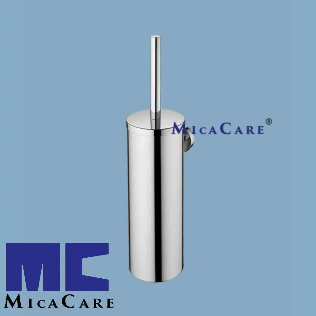 Sleek Wall-Mounted Toilet Brush Set for a Tidy Home