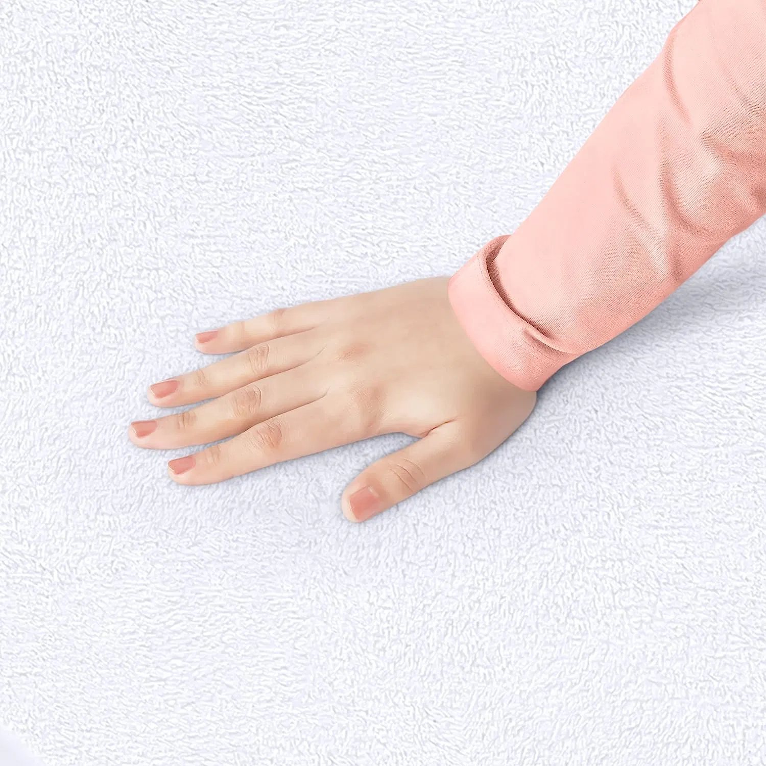 100% Polyester Microfiber Terry Fitted Sheet Waterproof Mattress Protector Mattress Cover