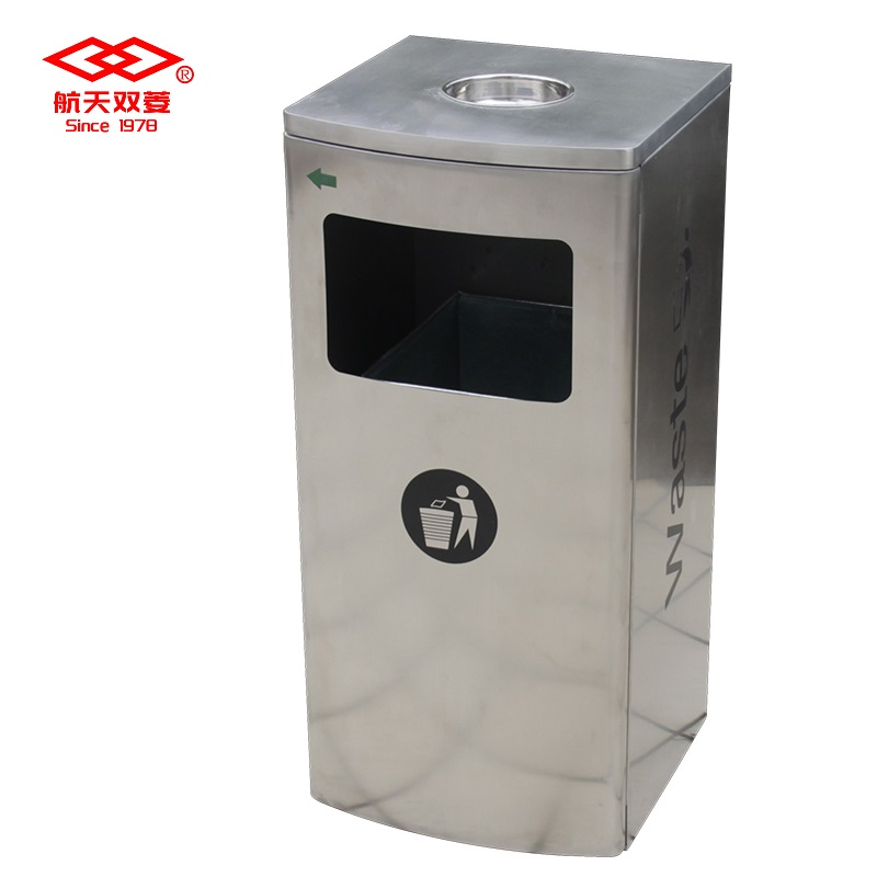 Уличный сортировочный контейнер из нержавеющей стали