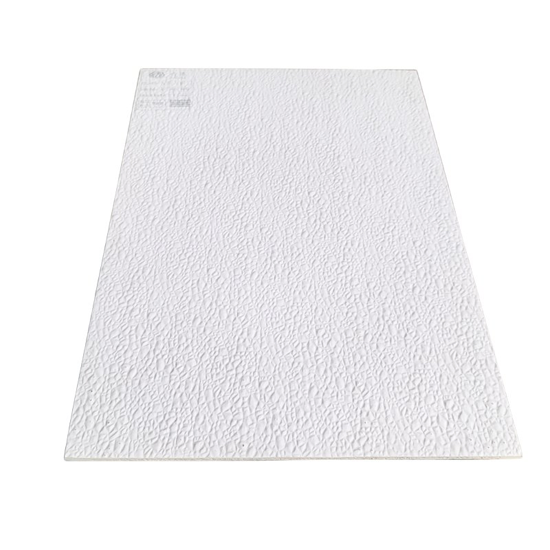 Beige Embossed Bathroom Sequentia Fiberglass FRP Plastic Wall Panel