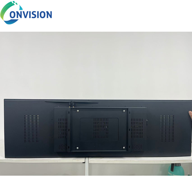 Interactive LCD Stretch Bar Display for Retail Advertising Solutions