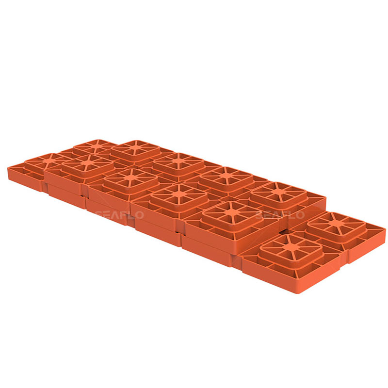 Seaflo RV Wheel Chock and Leveling Ramp Block