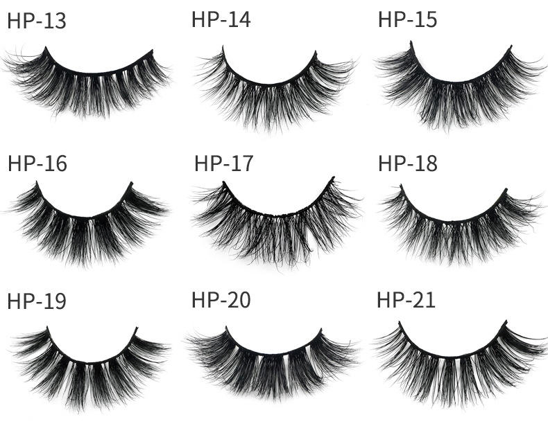 Wholesale 3D Mink Eyelash Vendor High Quality Private Label False Eyelashes