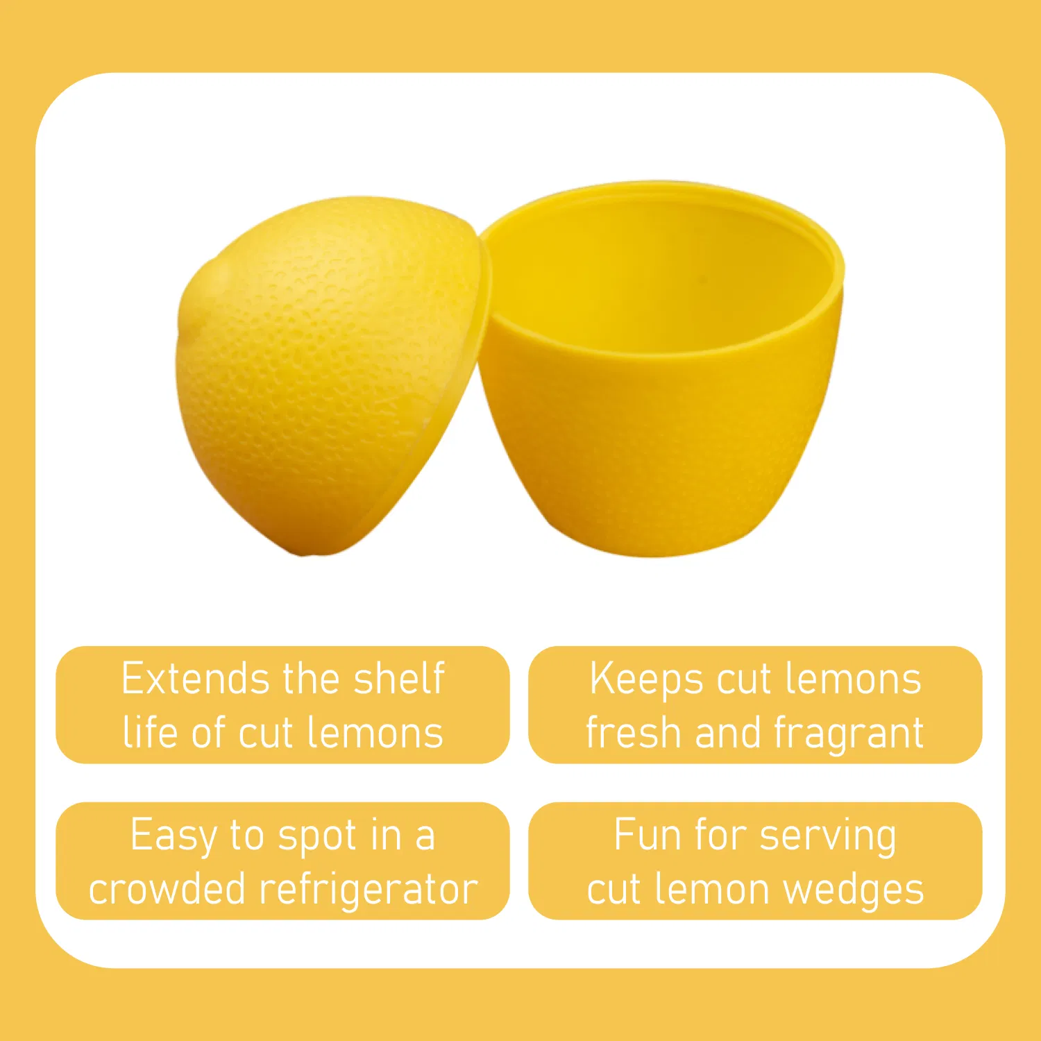 Lemon Saver Food Storage Containers for Lemon Saver Classic Lemon Food Saver