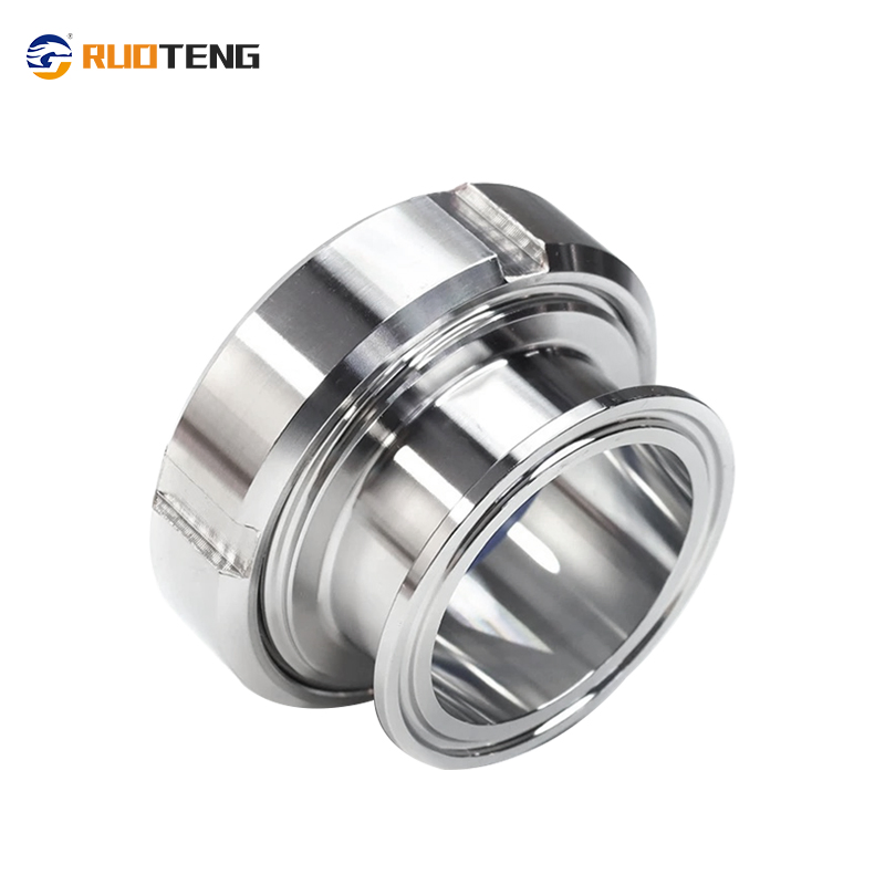 [Ruoteng] SS304 SS316L Sanitary DN Stainless Steel DIN Brewery Union Type Clamped Round Sight Glass