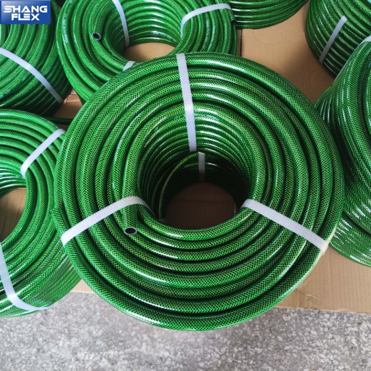 American Europe PVC Garden Water Hose with Adaptors & Spraying Gun
