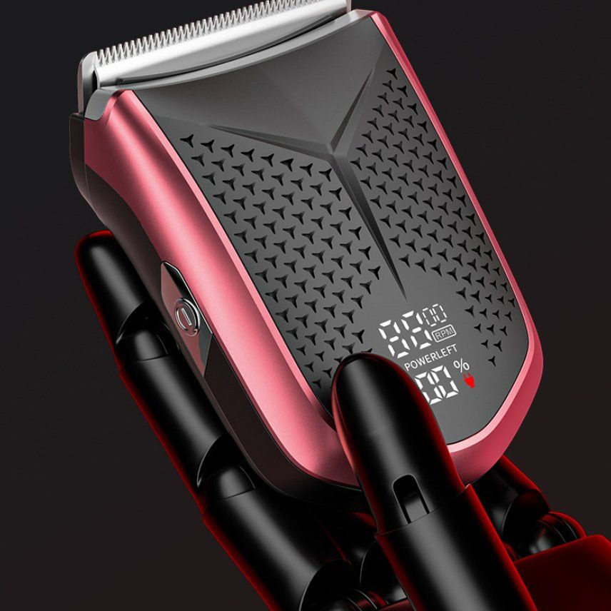 OEM Men's Type-C Charging Low Noise Electric Hair Clipper Dual Speed Adjustment Cordless Self-Service Electric Hair Trimmer