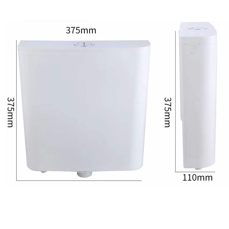 Factory Produce Plastic Dual Flush Toilet Cistern Tank