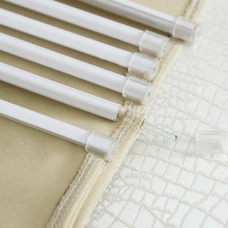 Popular Alexa Remote Control Roman Blinds Motorized Natural Material Roman Shades