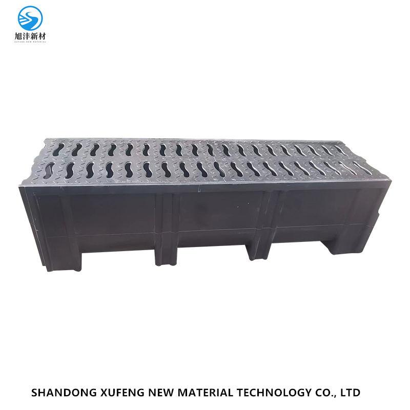 Дренажный лоток U-образный En124 A15 FRP/GRP U100-60-1000