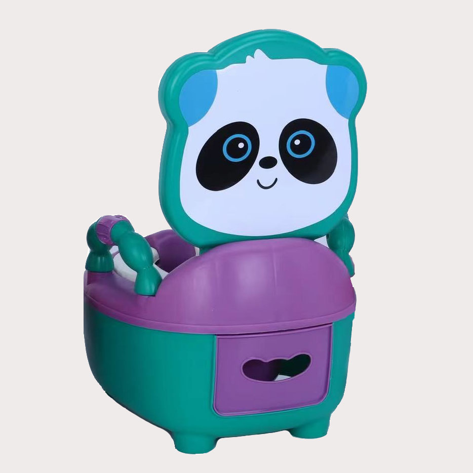 Cute Cartoon Design Portable Plastic Children Potty Holder Training Baby Potty Seat