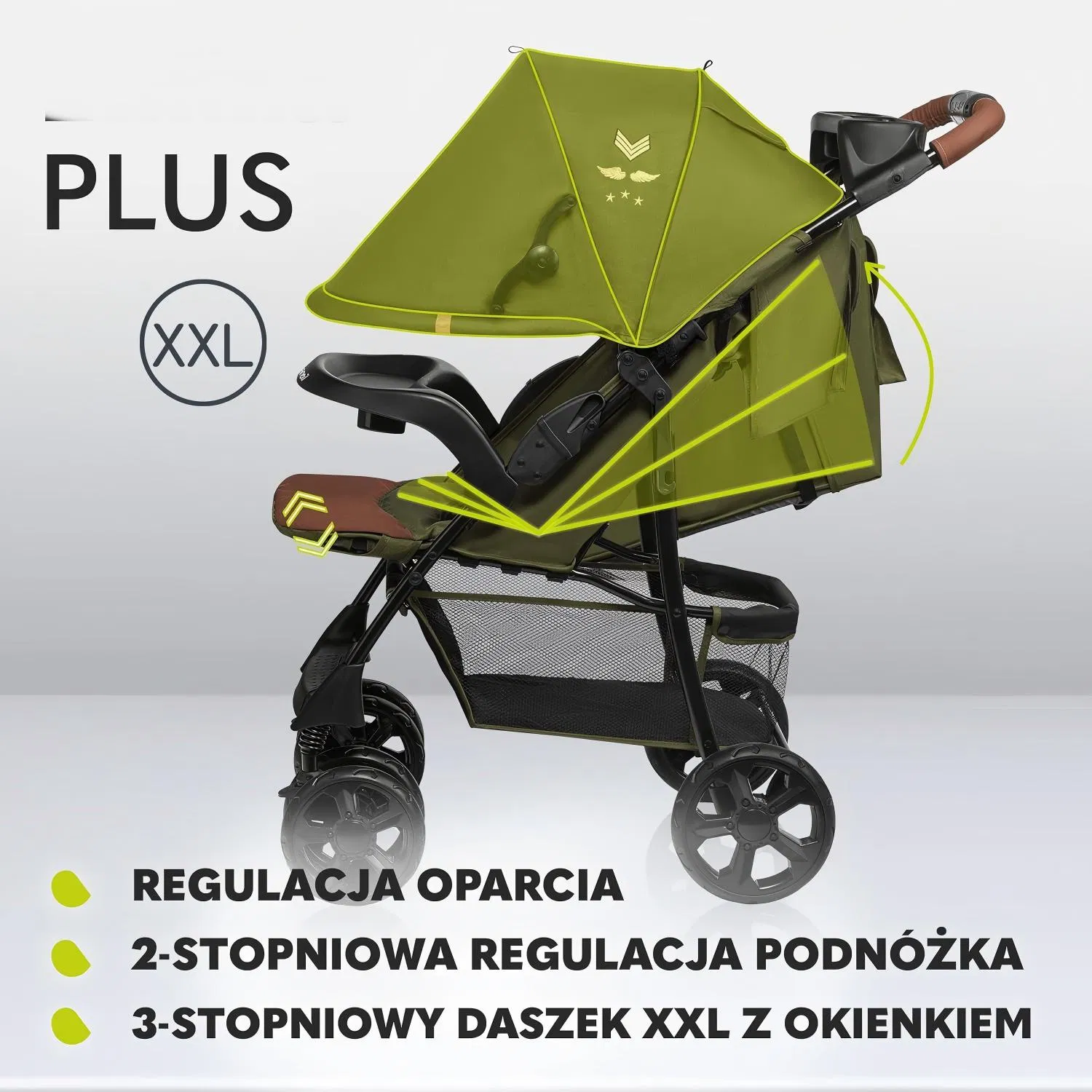 Lightweight Construction 5-Point Harness Luxury Portable Baby Walker Jogging Stroller Baby Stroller