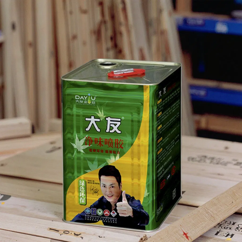 Sbs Rubber Spray Glue for Mattress Manufacturing Fast Drying Adhesive for Bonding Fabric Foam