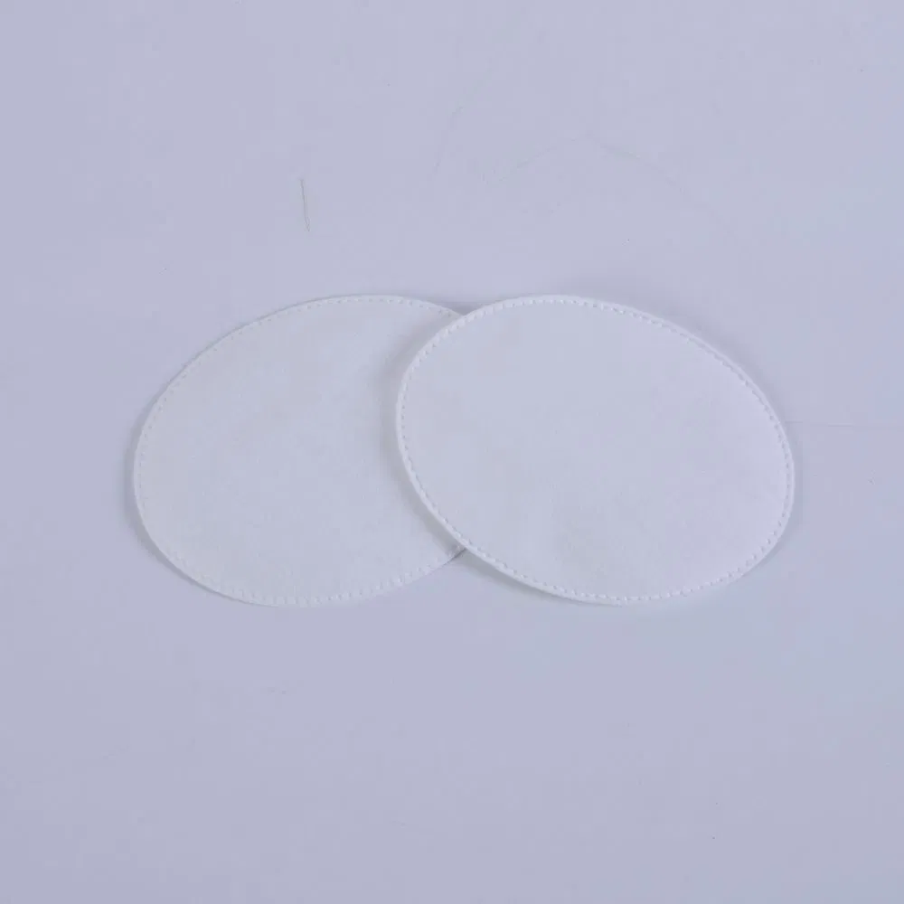 8cm Round Organic Cotton Pads for Makeup Removal