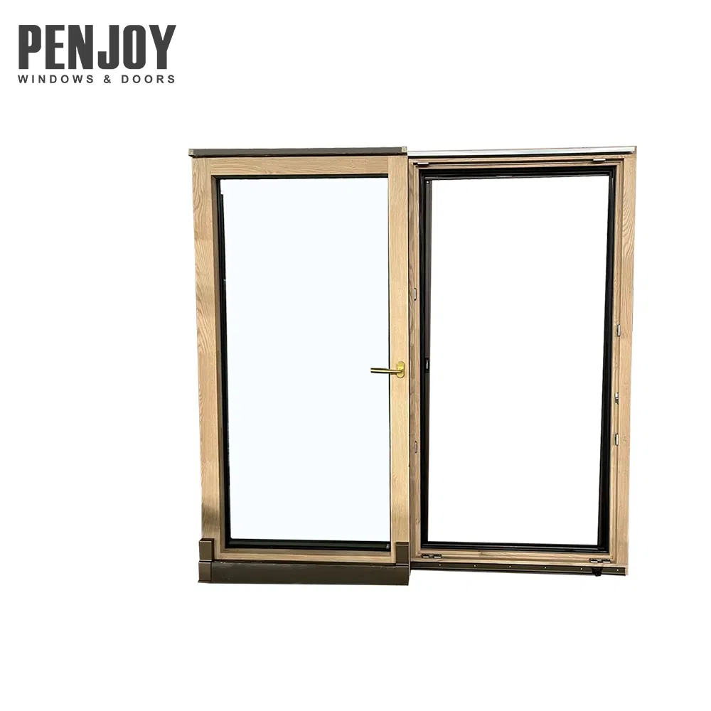 Penjoy Residence Tilt and Sliding Windows Aluminum Clad Wood for Elegant Home