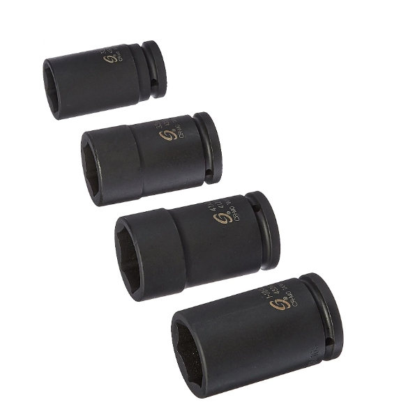 Набор ударных головок 1'' 7PCS Deep Wall