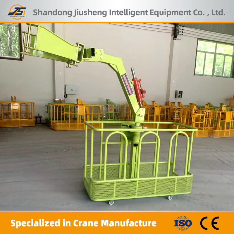 Lightweight Durable Aerial Lift Basket with Anti-Slip Floor 2persons Crane Man Basket