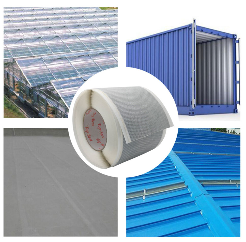 Tobs Waterproof Fabrics Self-Adhesive Sealing Tape Single Sided Non Woven Butyl Sealant Tape