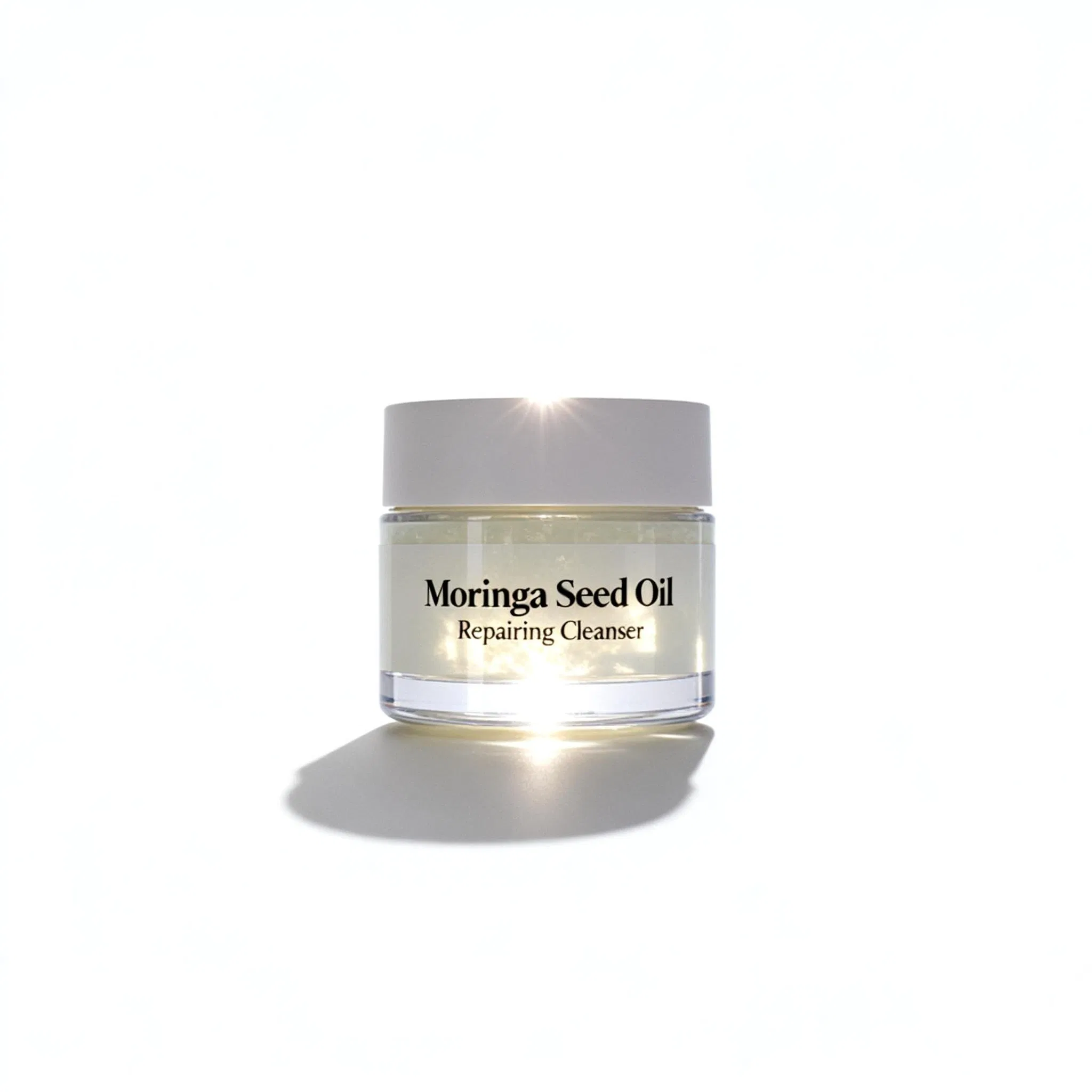 Luxury Double Purification and Nourishing Face Cleanser with Moringa Seed Extract and Bisabolol for Toxic Substance Neutralization