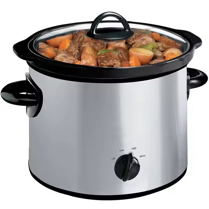 Versatile 4qt Slow Cooker for Effortless Meal Preparation