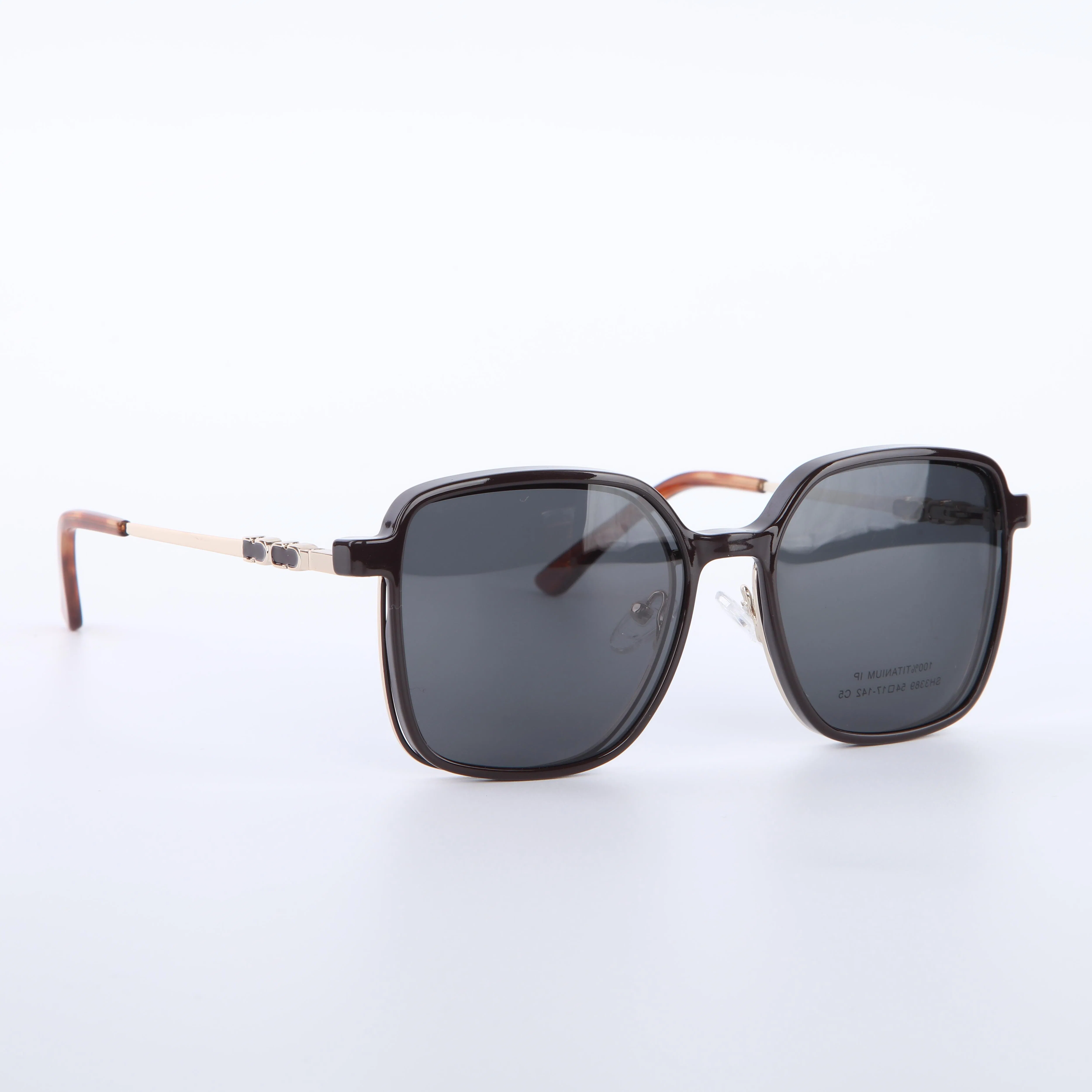 Trendy Kids Square Glasses with Versatile Clips-on Sunglasses Feature