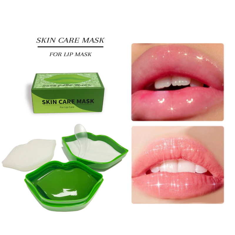 Beauty Cosmetics Skin Care Plumper Gloss Crystal Collagen Sheet Lip Mask