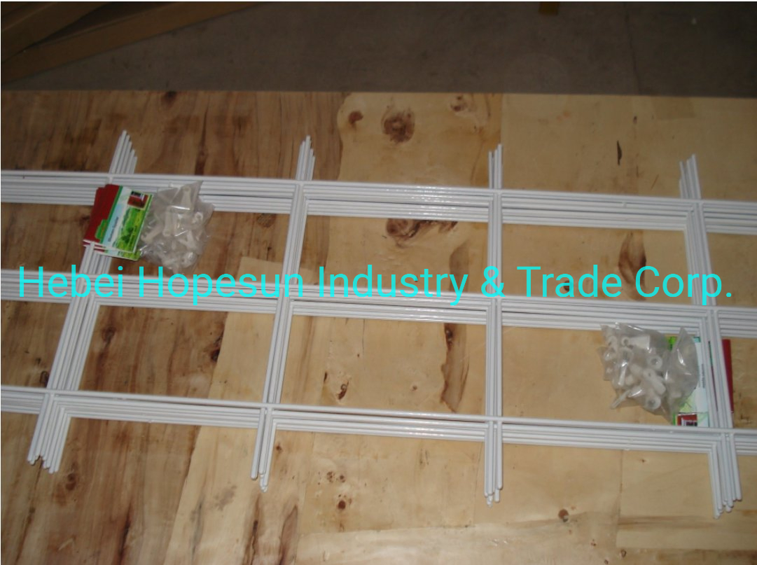 Green PVC Coated Garden Trellies (HPW611)