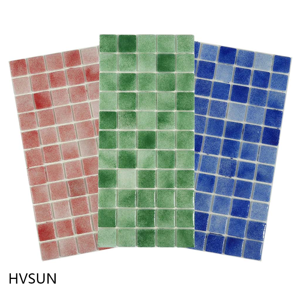 White Hot Selling Matte Glazed Ceramic Mosaic for Bathroom Mosaic Decorative Mosaic Porcelain Mosaic Tiles