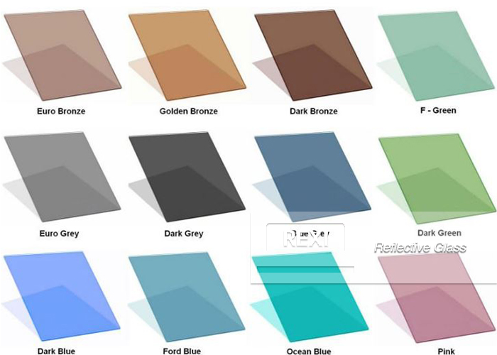 Custom thickness one way tempered reflective glass price