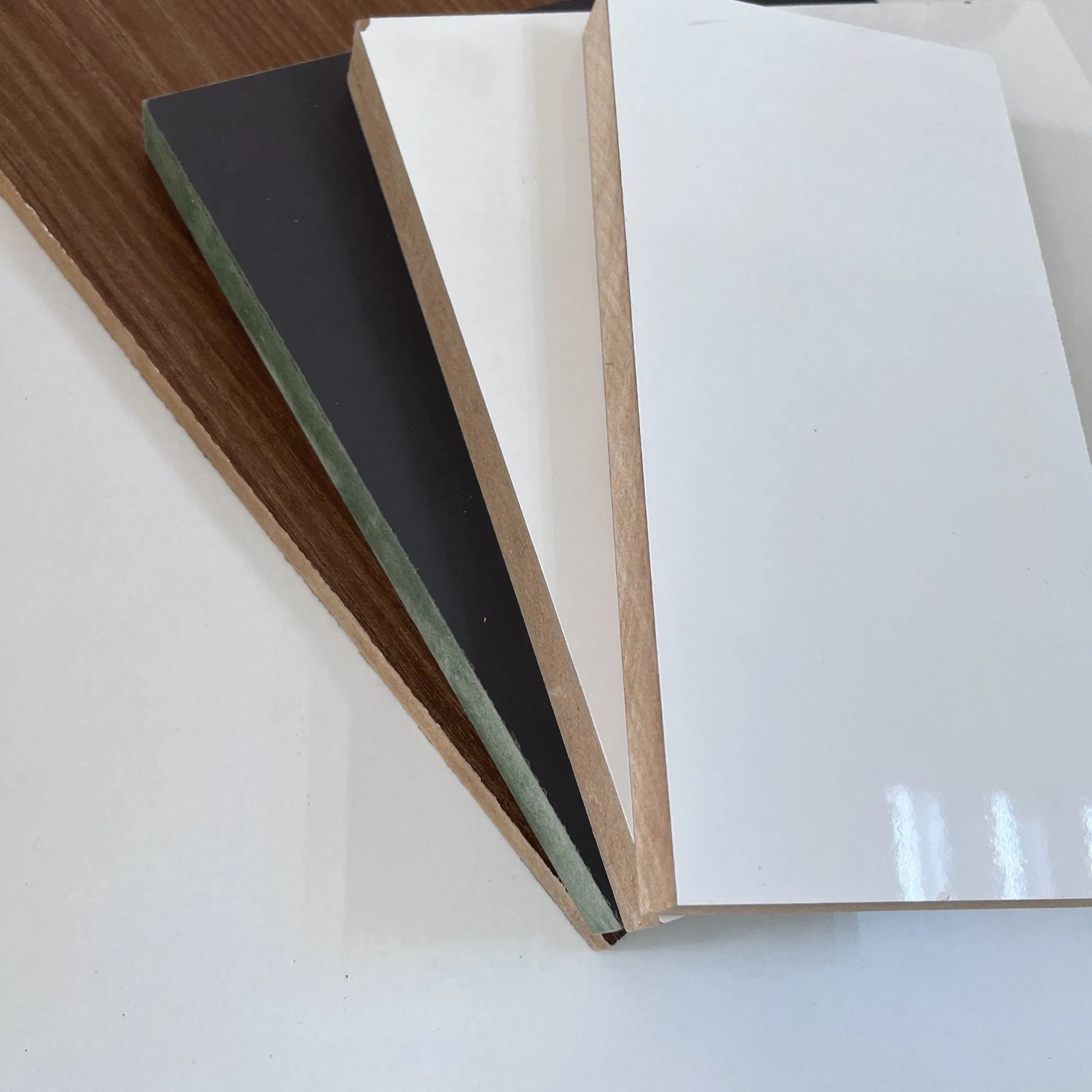 E0 E1 Furniture Panel Melamine Laminated MDF Wood Grain